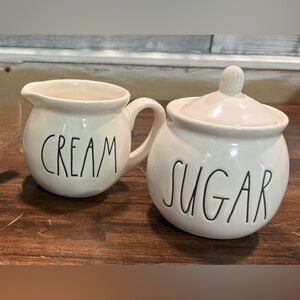 Rae Dunn Cream and Sugar Set